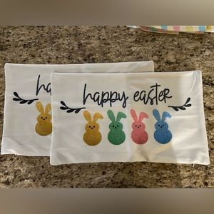 2 brand new Easter Pillow covers